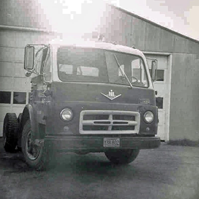 In 1965, Caledonia Haulers Purchased New Ford Semi Tractor