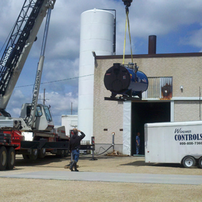 In 2012, Caledonia Haulers Continued Updates to the Milk Receiving Plant.